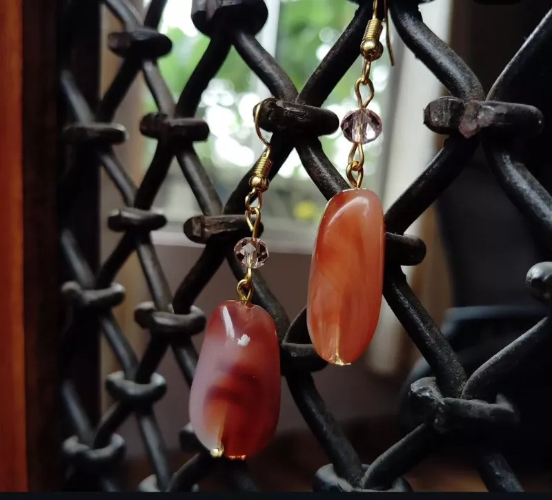 Aurora Drop Gemstone Earrings